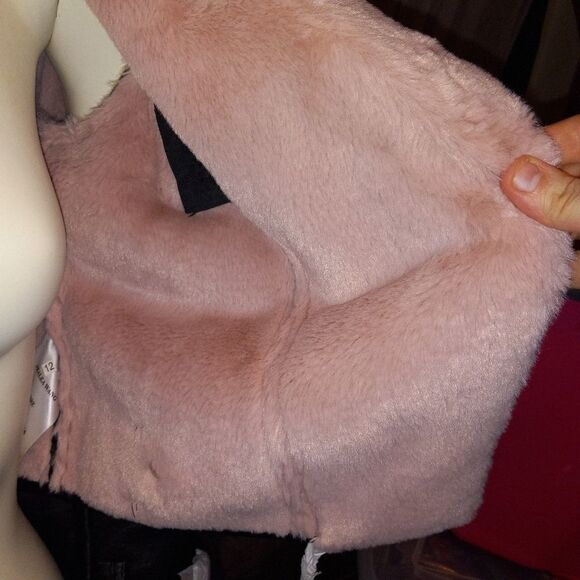 Azalea Wang Faux Fur Lined Cropped Moto Jacket - Picture 2 of 9